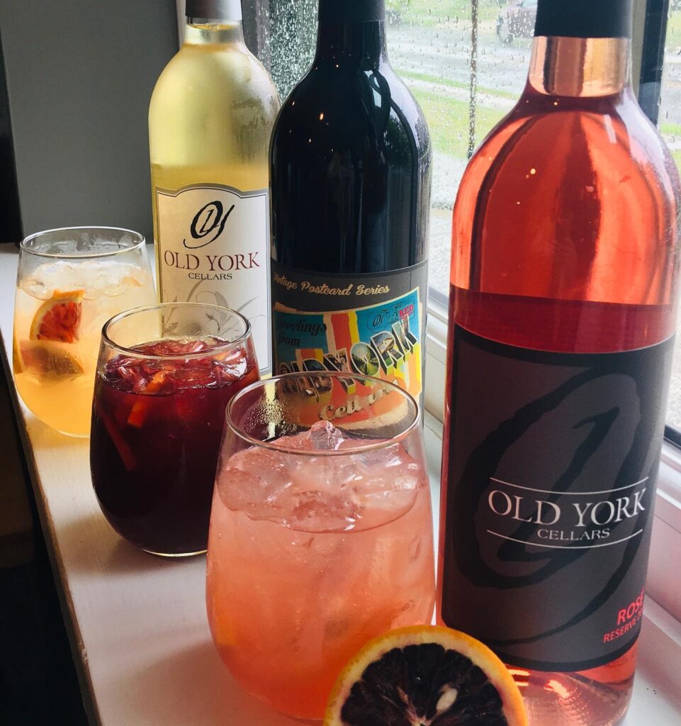 Old York Cellars Winery Outlets at New Jersey Restaurants