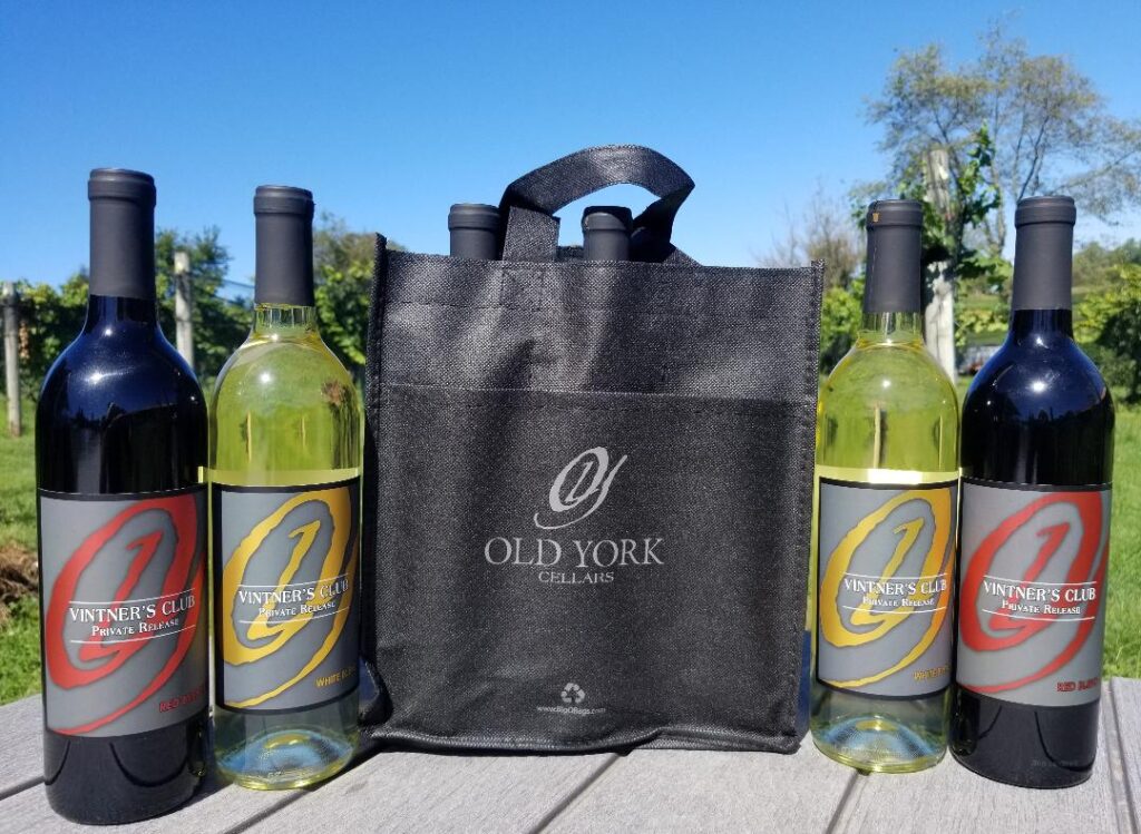 Vintner's Red and White Wines at Old York Cellars