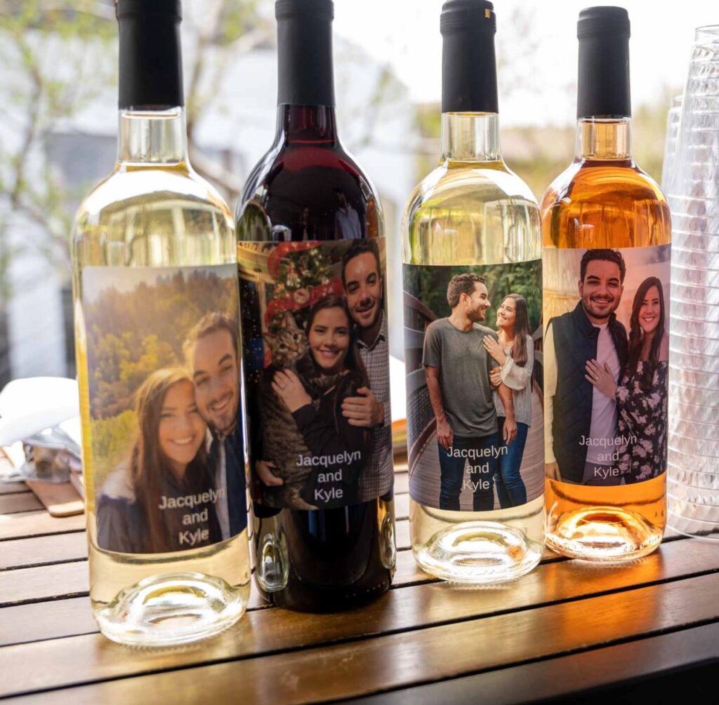 Custom Labeled Wine at Old York Cellars