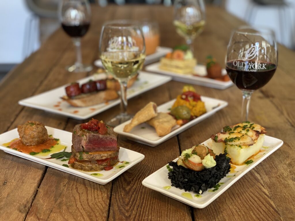Chef's wine tasting dinners 5-course wine pairing nj wineries