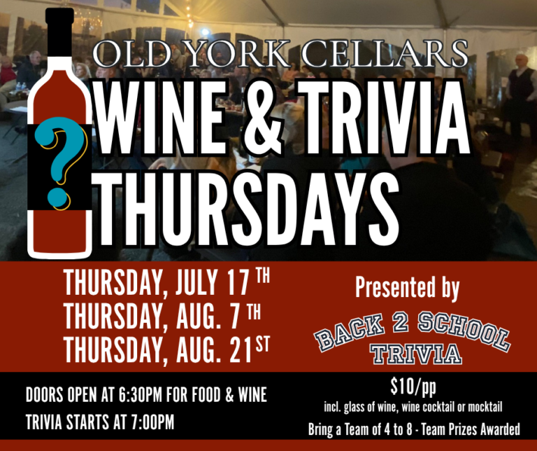 Wine & Trivia at Old York Cellars Winery