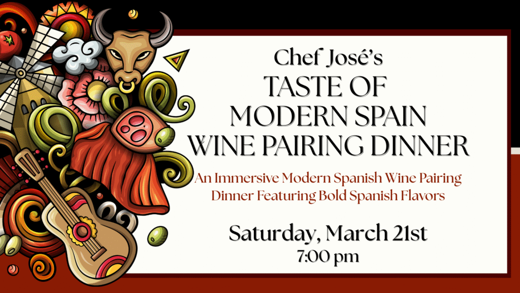 March 21, 2026 Taste of Modern Spain Chefs Dinner