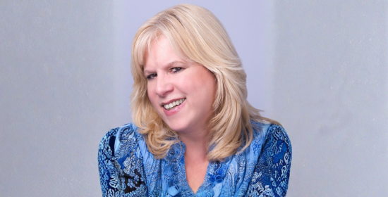 Comedian Marion Grodin at Old York Cellars Wine & Comedy Show