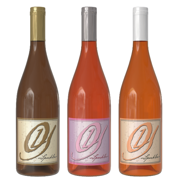 Old York Cellars Sparkling wines, Pop some White, Rosé, and Peach bubbles - three sparkling favorites for any occasion.