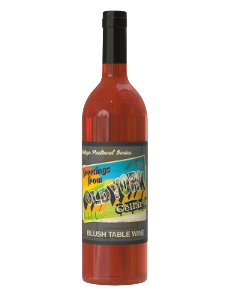 Old York Cellars What Exit Blush Wine Old York Cellars What Exit Blush Wine bottle